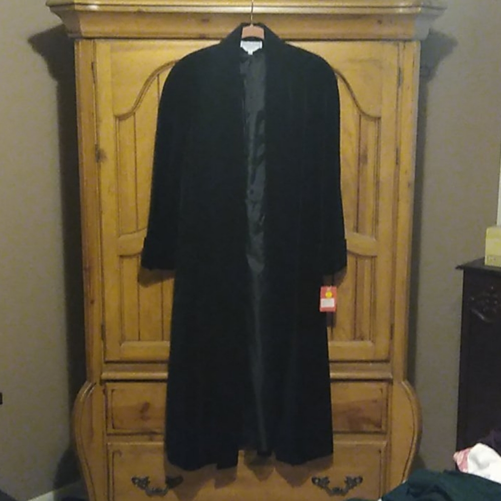 Velvet Duster Coat